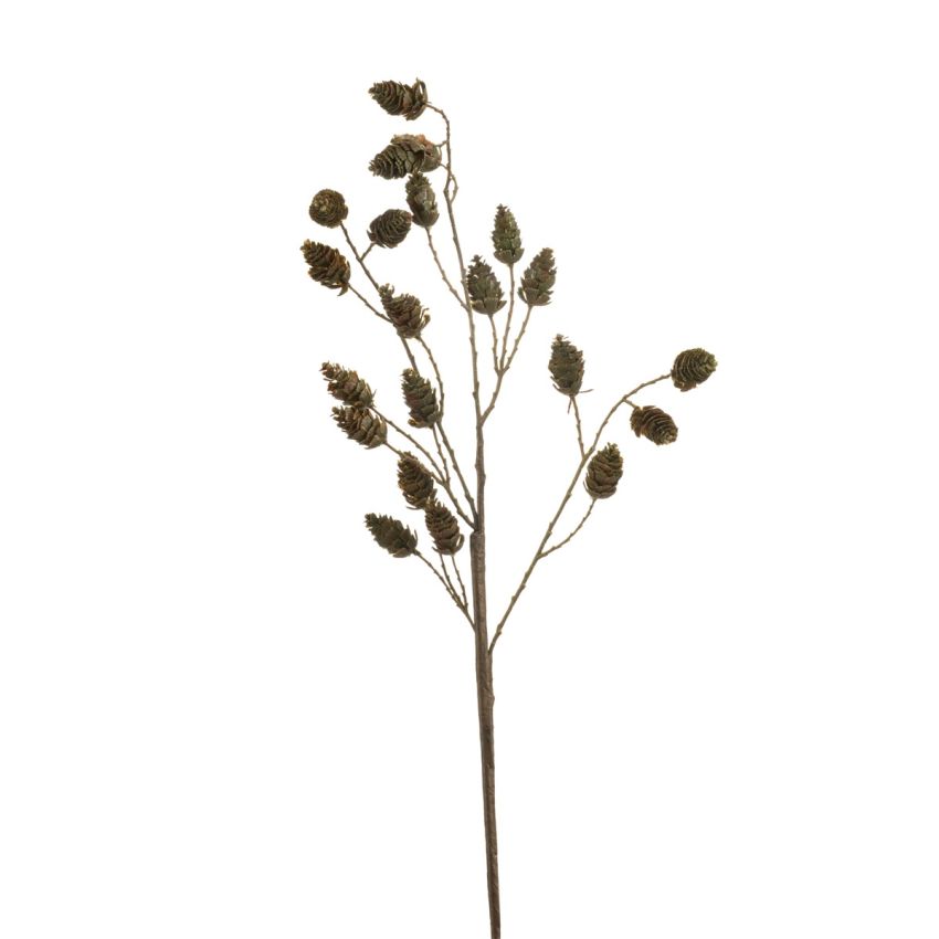 Pine cone spray brown/green 85cm