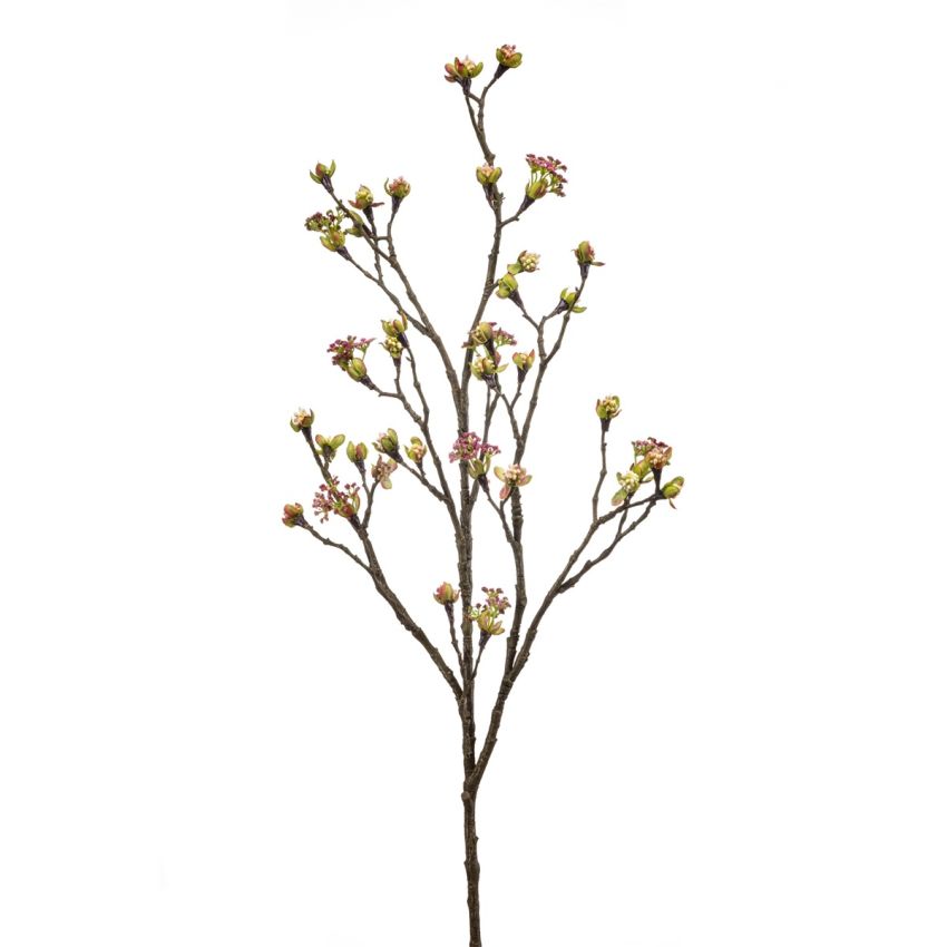 Maple fruit spray lt pink 110cm