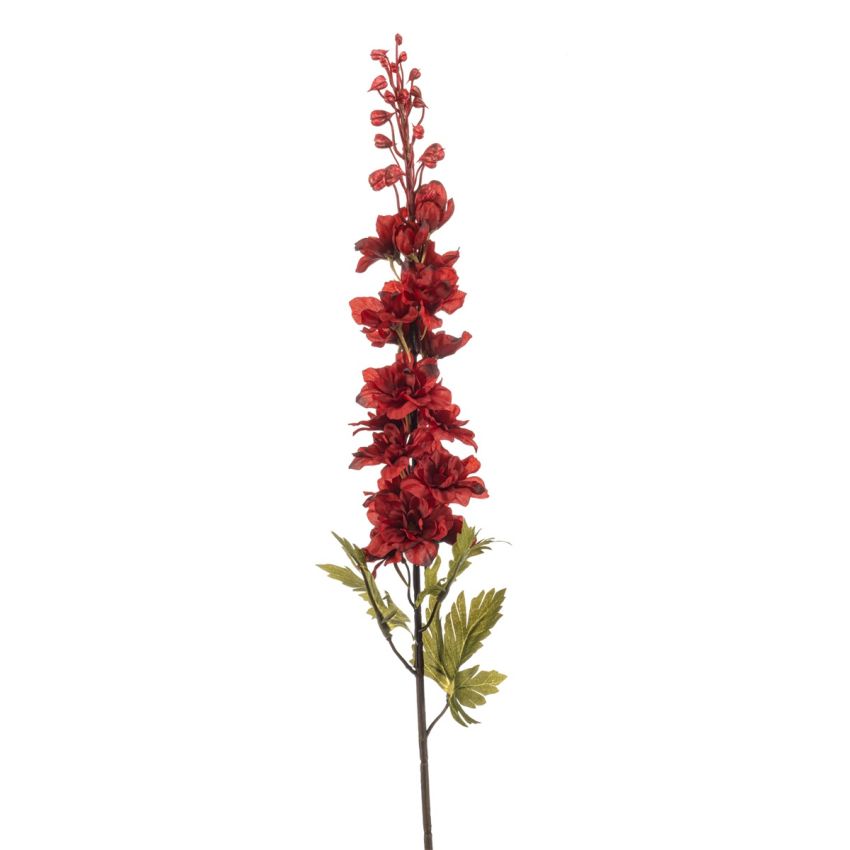 Delphinium spray red 78cm