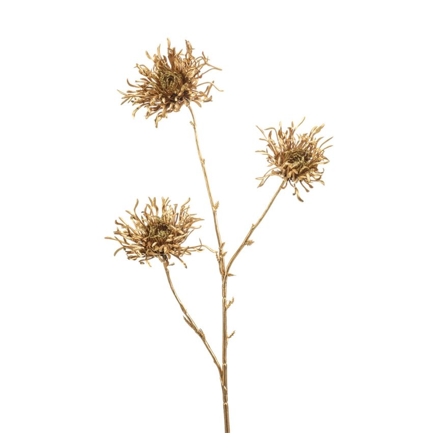 Protea spray gold 73cm