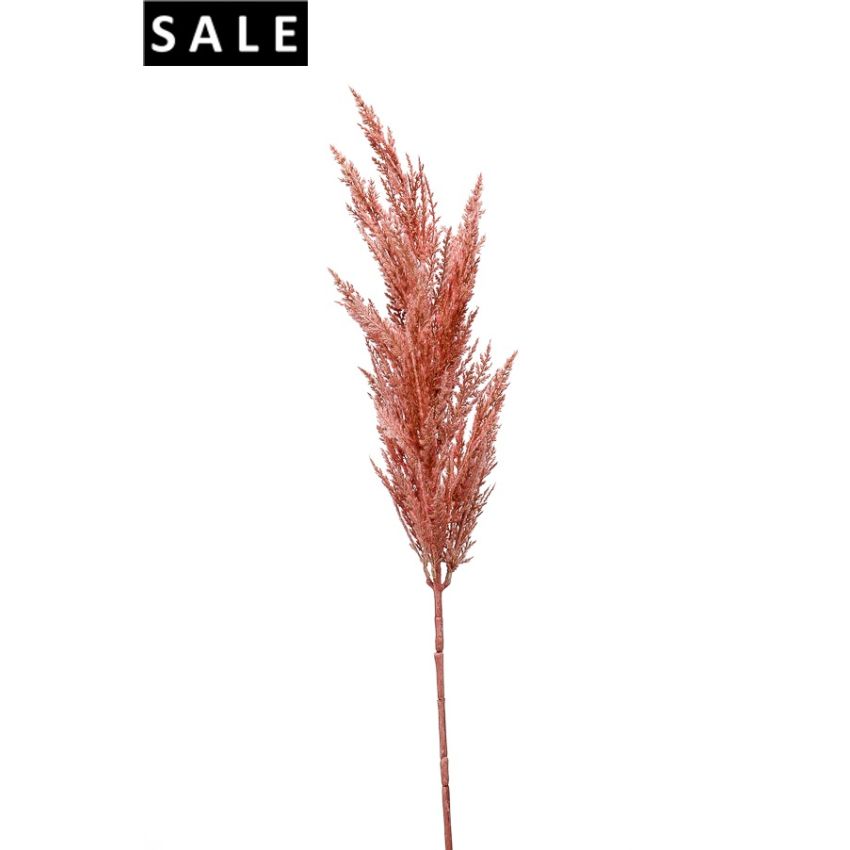 Pampas grass spray pink 92cm