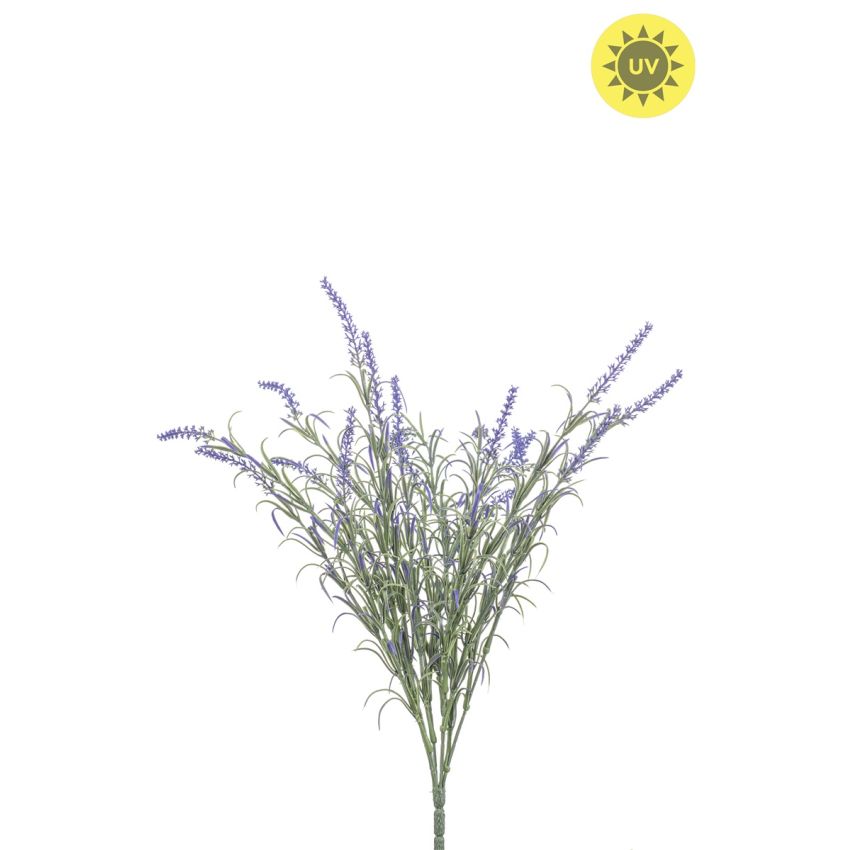 Lavender bush UV lt purple 40cm