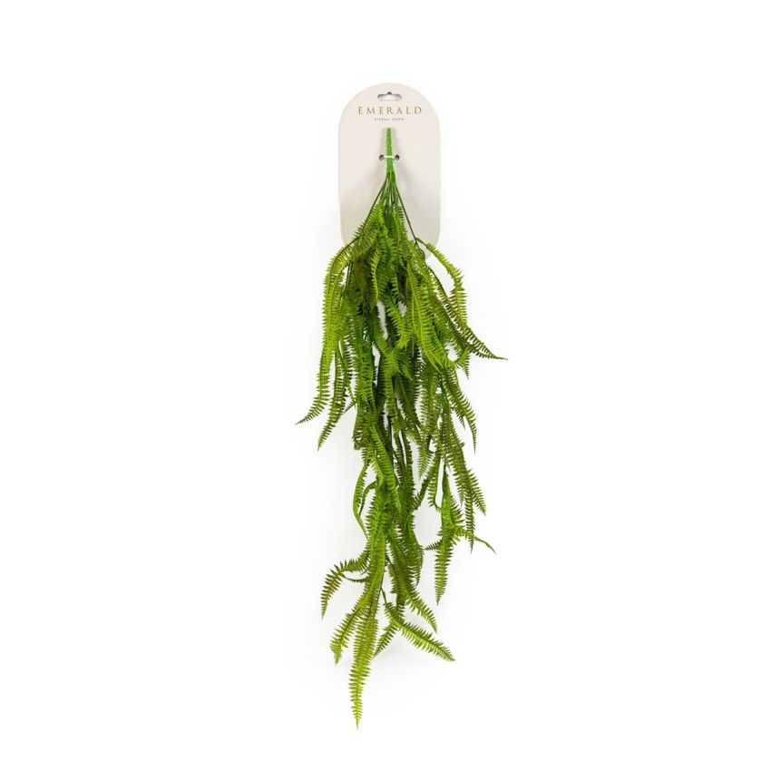Nephrolepis fern hanging bush green 85cm