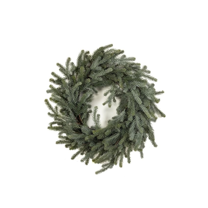 Picea wreath green/grey d60cm
