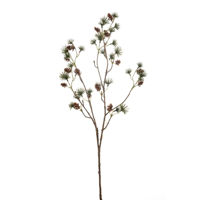 Pine spray green/gold 70cm