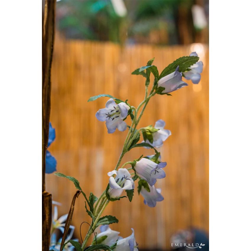 Campanula spray lt purple 88cm