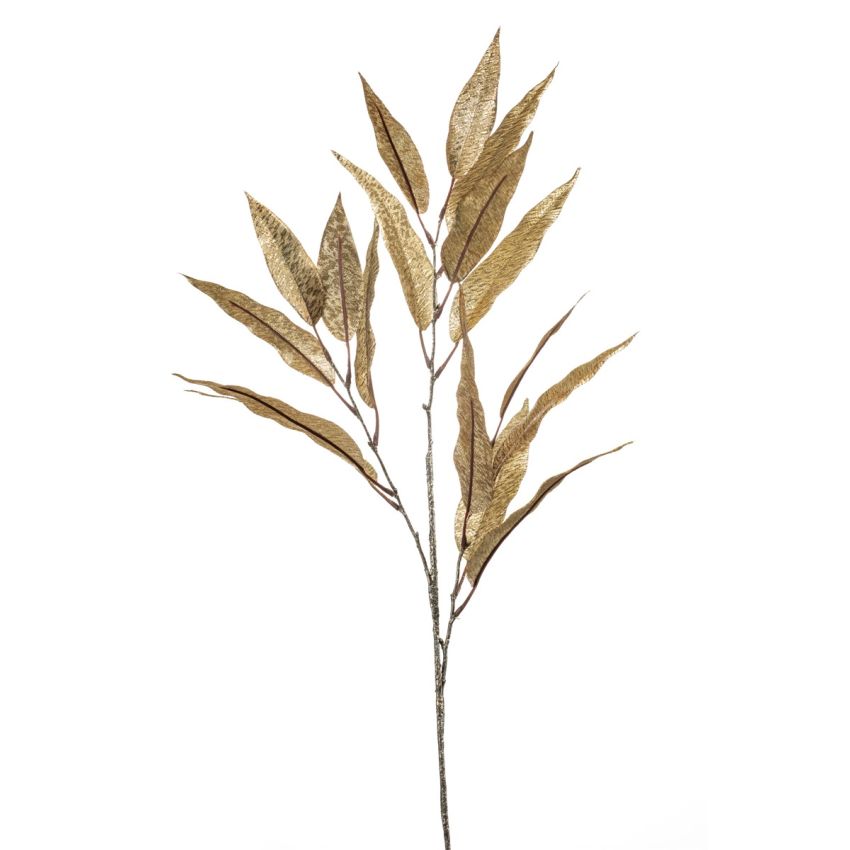 Eucalyptus spray gold flamed 80cm