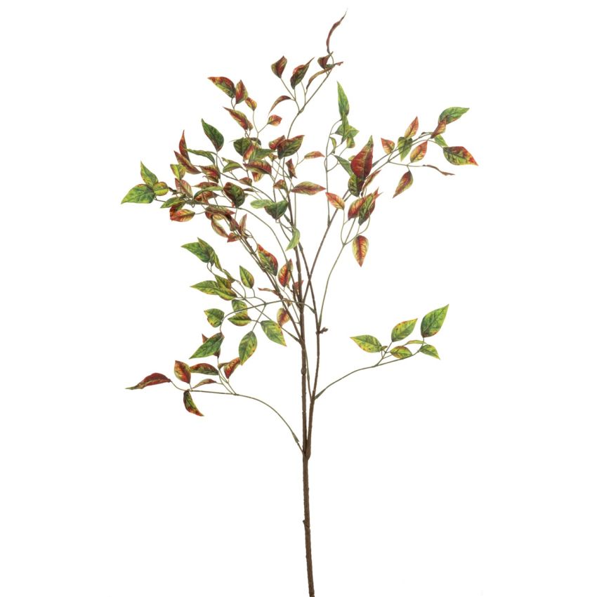 Nandina spray green/red 120cm