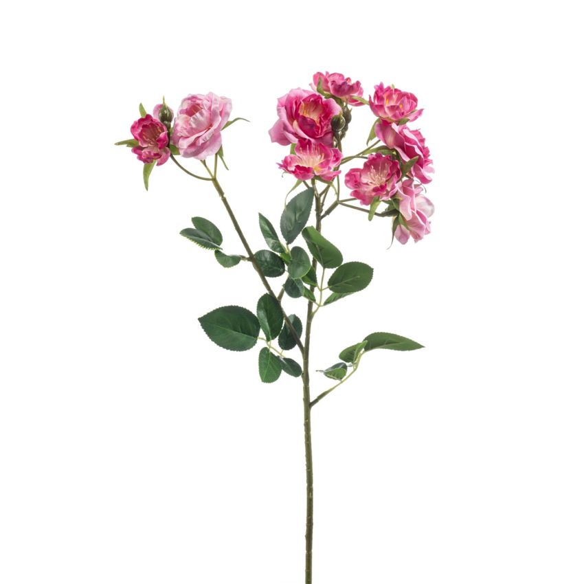 Rose mini spray pink 60cm