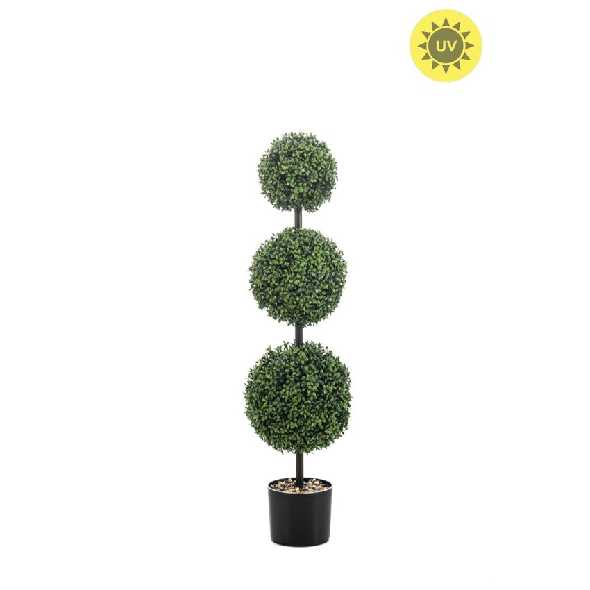 Boxwood ball x3 UV 100cm