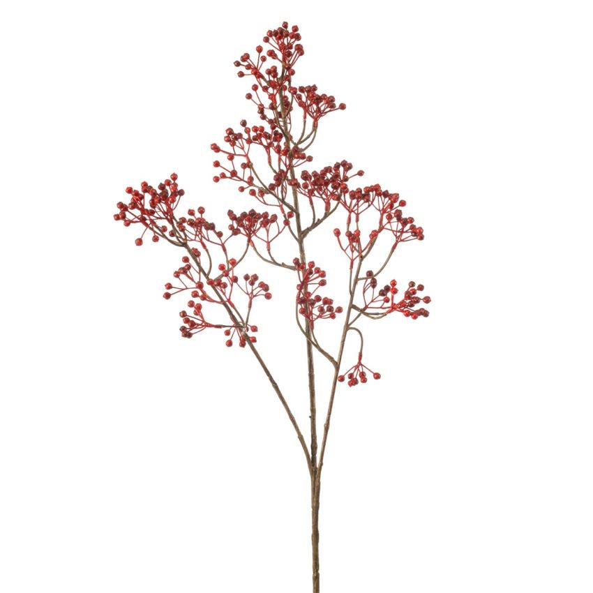 Rosehip mini spray x3 red 95cm