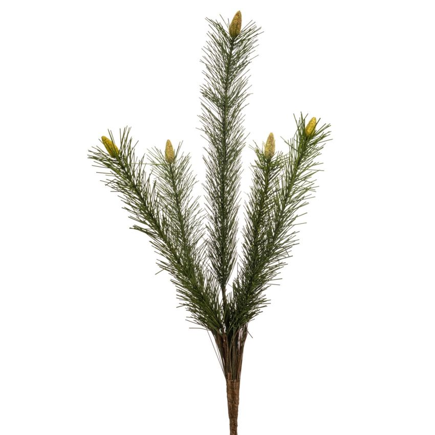 Pine needle spray green 85cm
