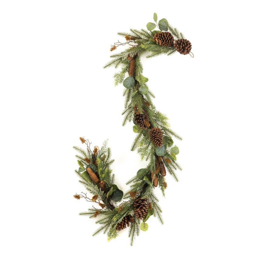Pine mix garland 175cm