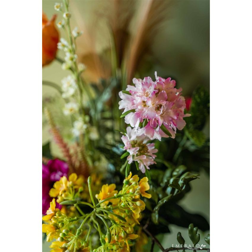 Scabiosa spray pink 77cm
