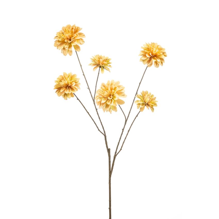 Dahlia spray peach 110cm