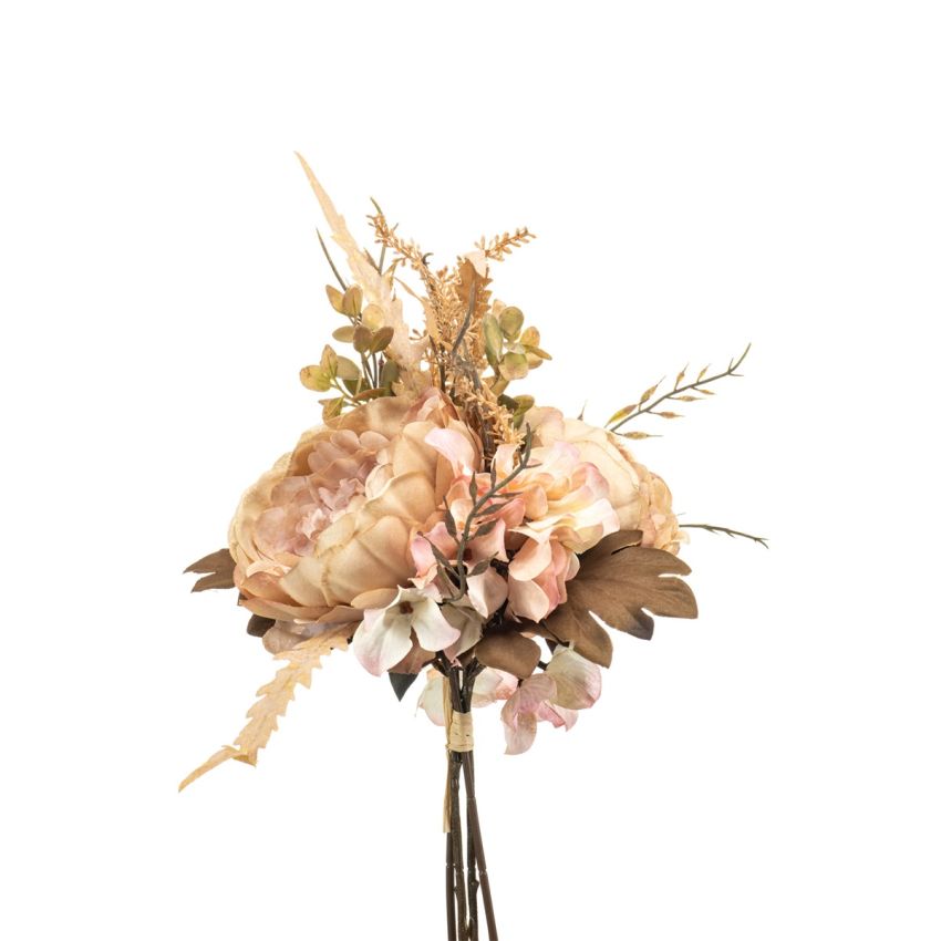 Peony hydrangea bundle old pink 30cm