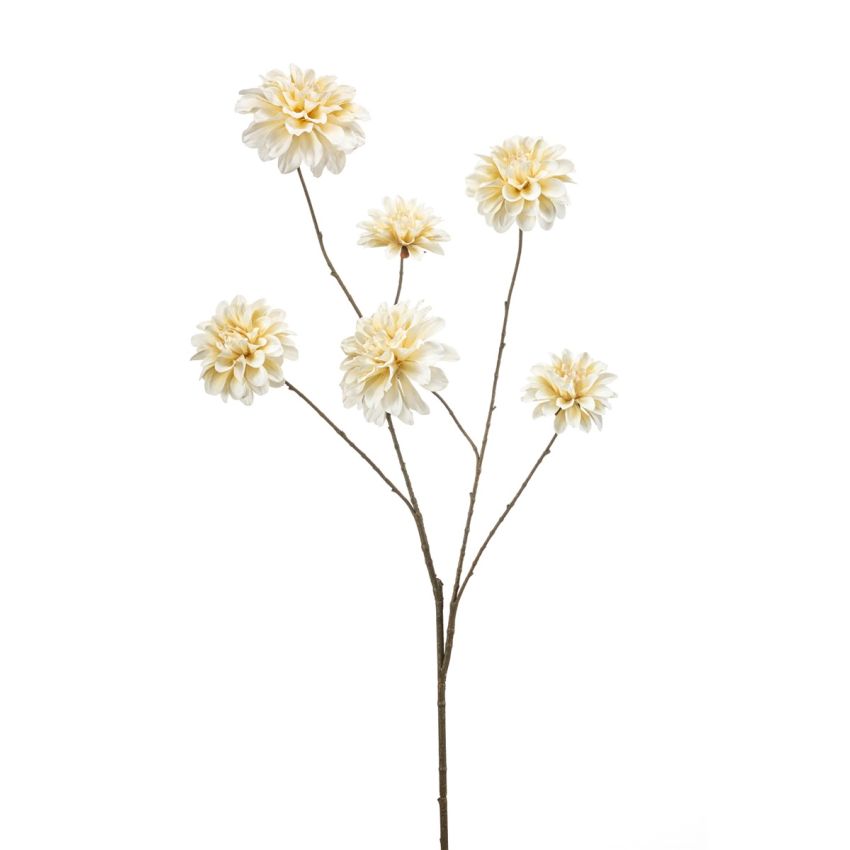 Dahlia spray cream 110cm