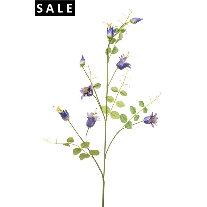 Clematis spray blue 115cm