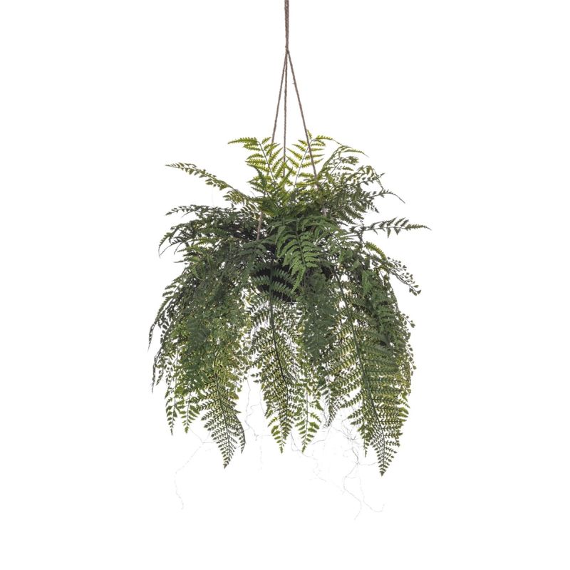 Fern mix hanging deco 85cm