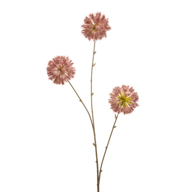 Dandelion spray pink 80cm