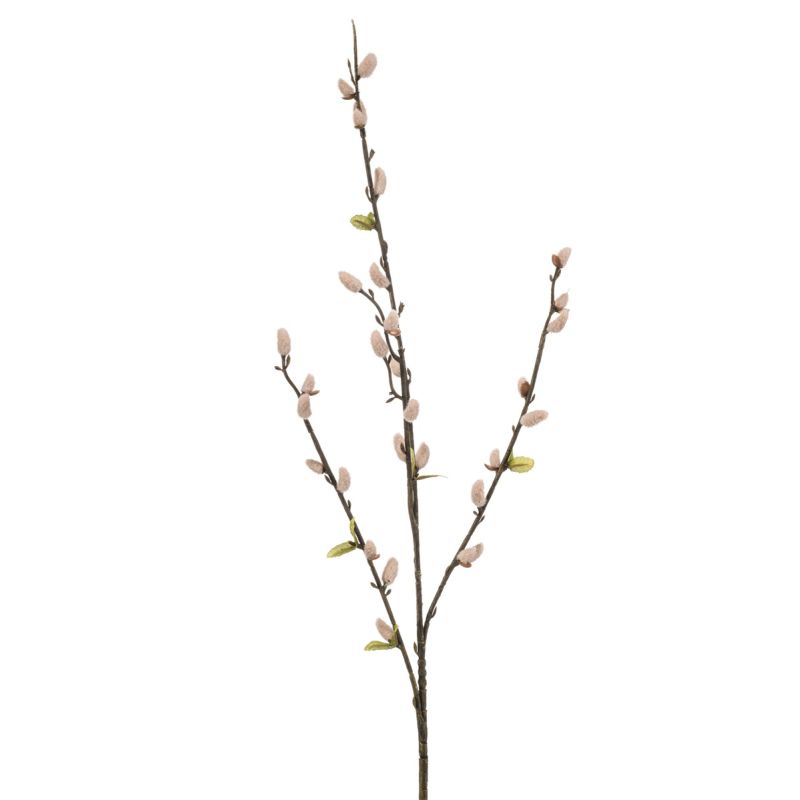 Pussy willow spray pink 78cm