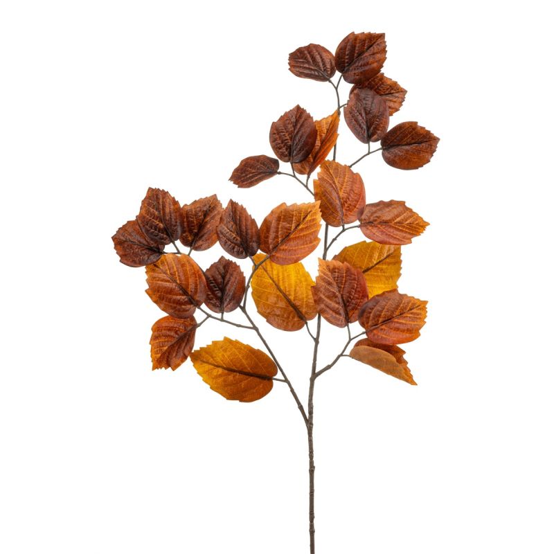 Birch lvs spray brown 80cm