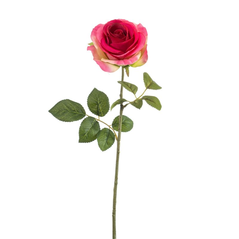 Rose syl spray hot pink 67cm