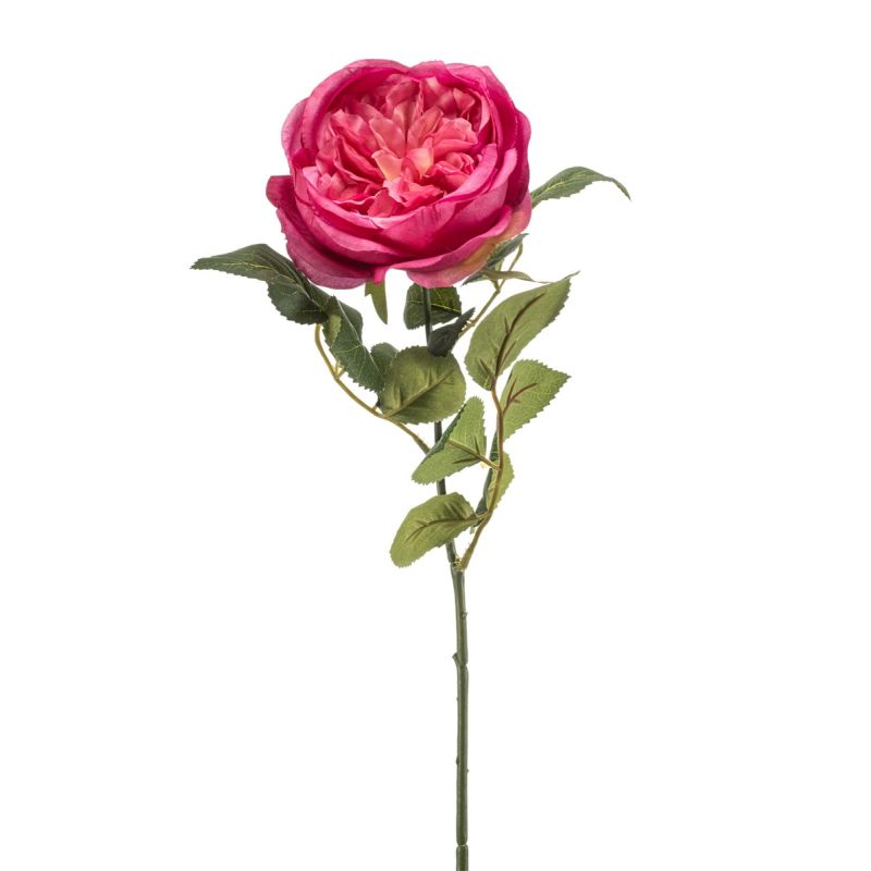 Rose enya spray fuchsia 65cm