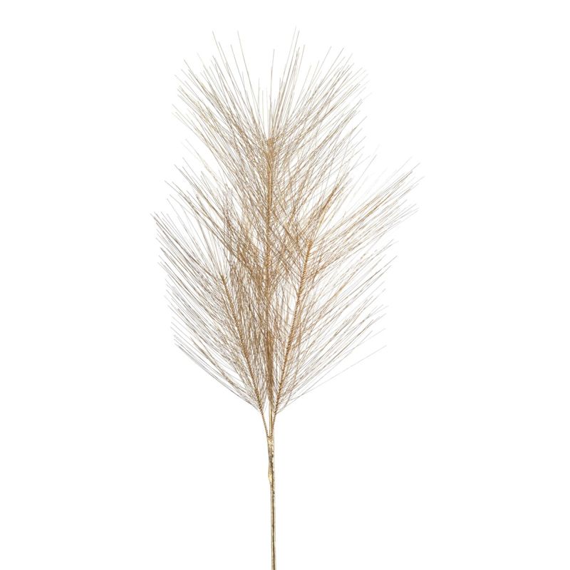 Pine needle spray gold 80cm