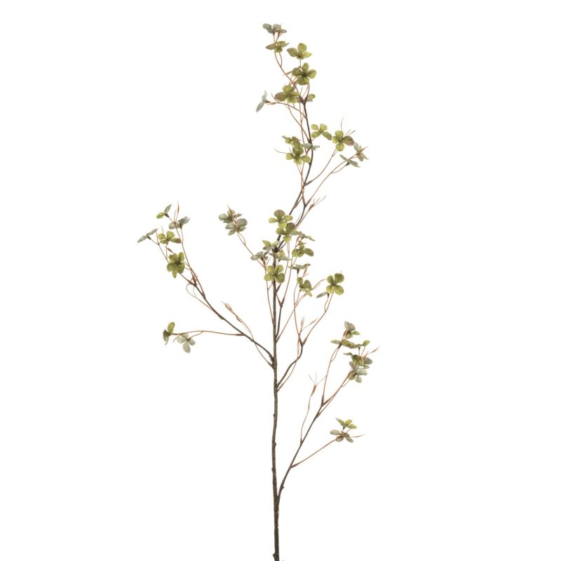 Hydrangea blossom spray green 110cm