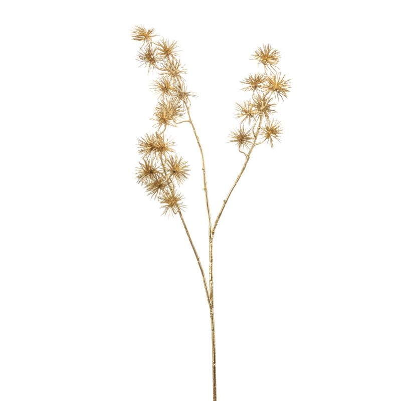 Thistle spray gold 70cm