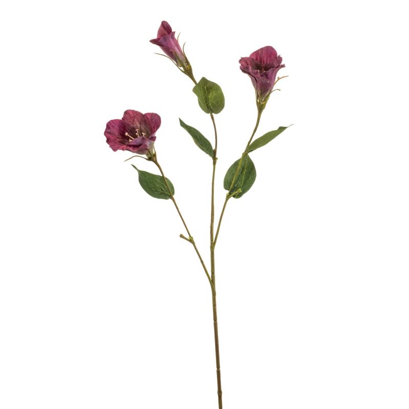 Eustoma spray purple 70cm