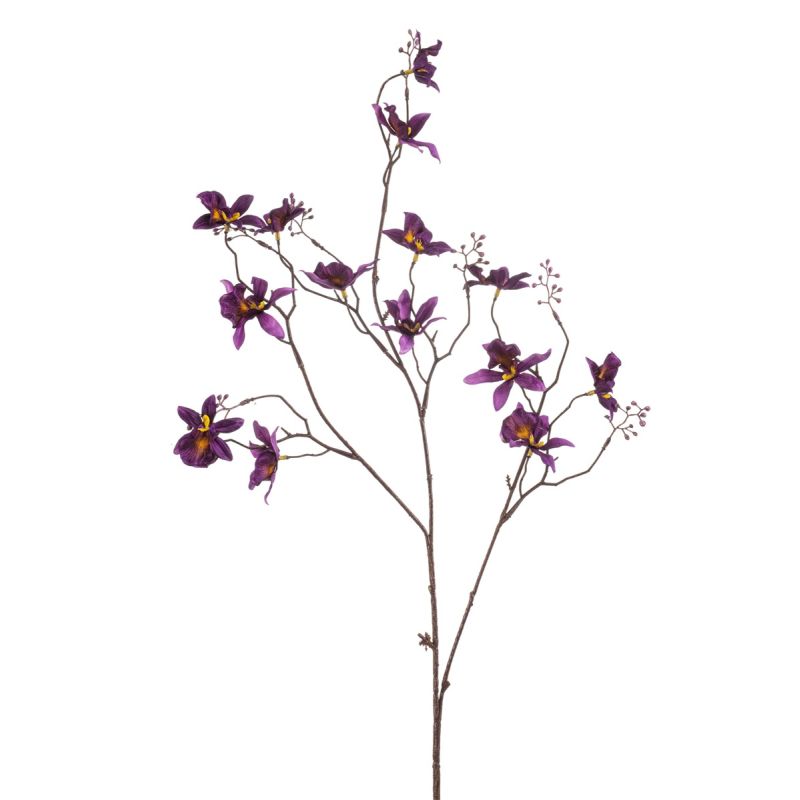 Orchid spray x3 purple 85cm