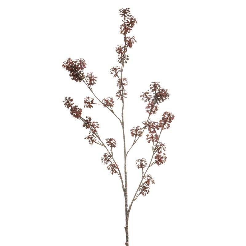 Flower mini spray burgundy 100cm