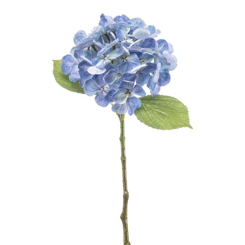Hydrangea spray blue 47cm