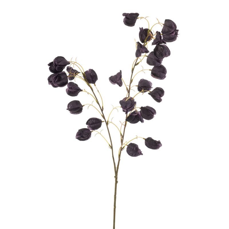 Physalis spray dk purple 95cm