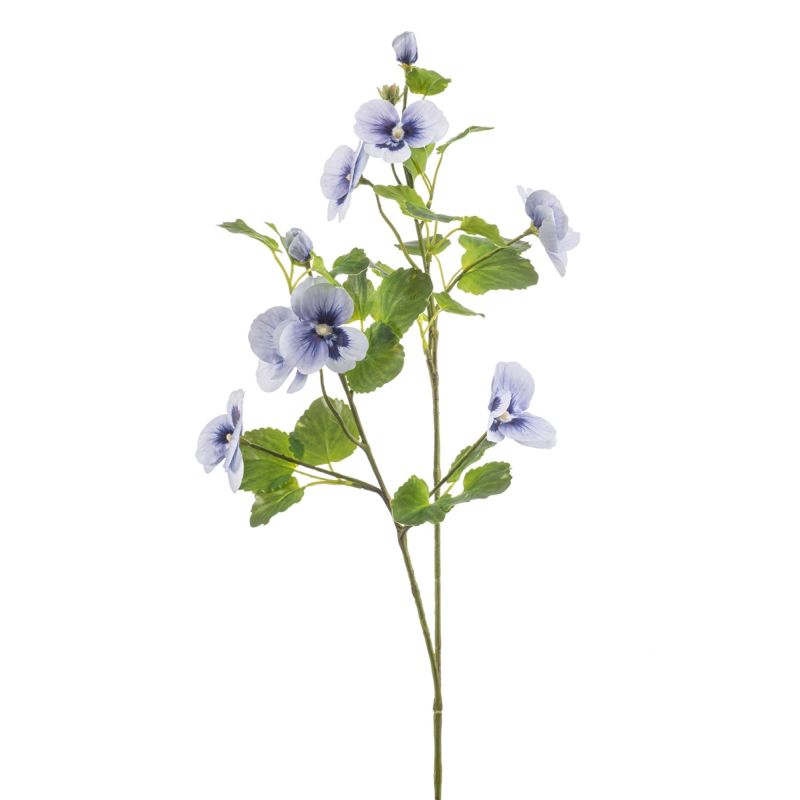 Pansy spray blue 85cm