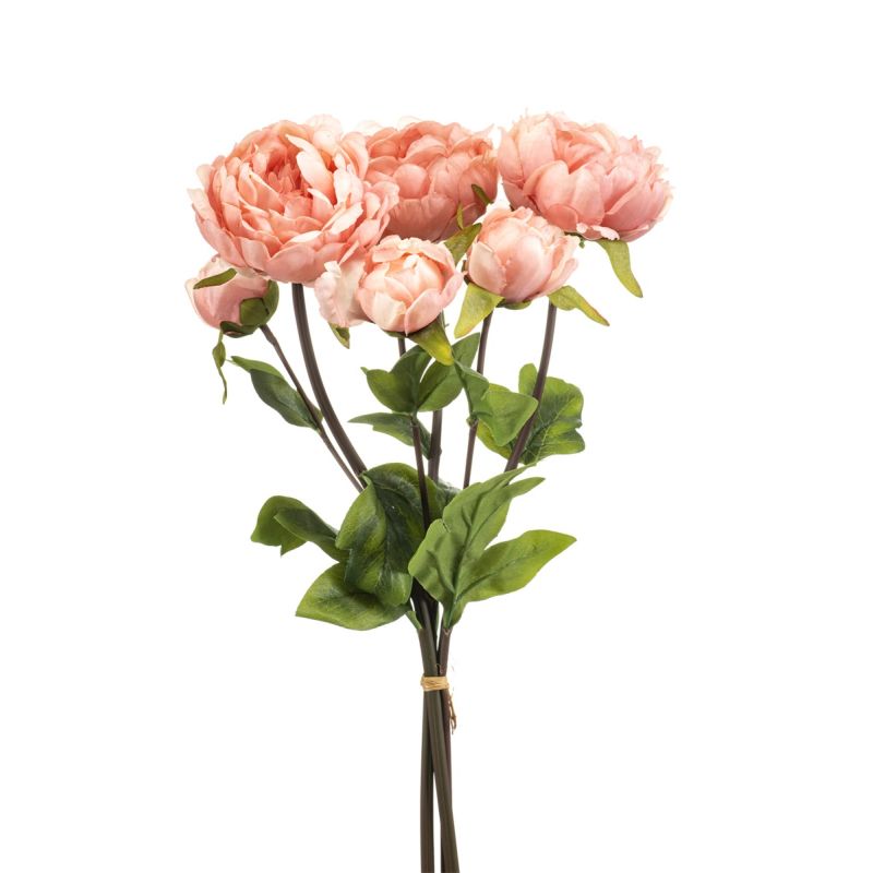 Peony bundle x3 mauve 50cm