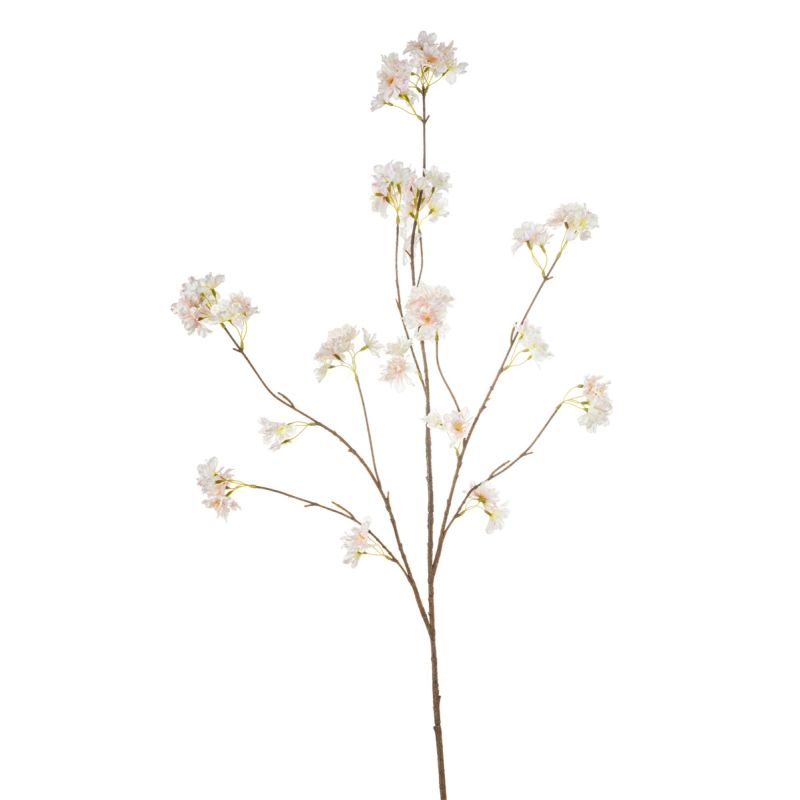 Blossom cherry spray lt pink 126cm