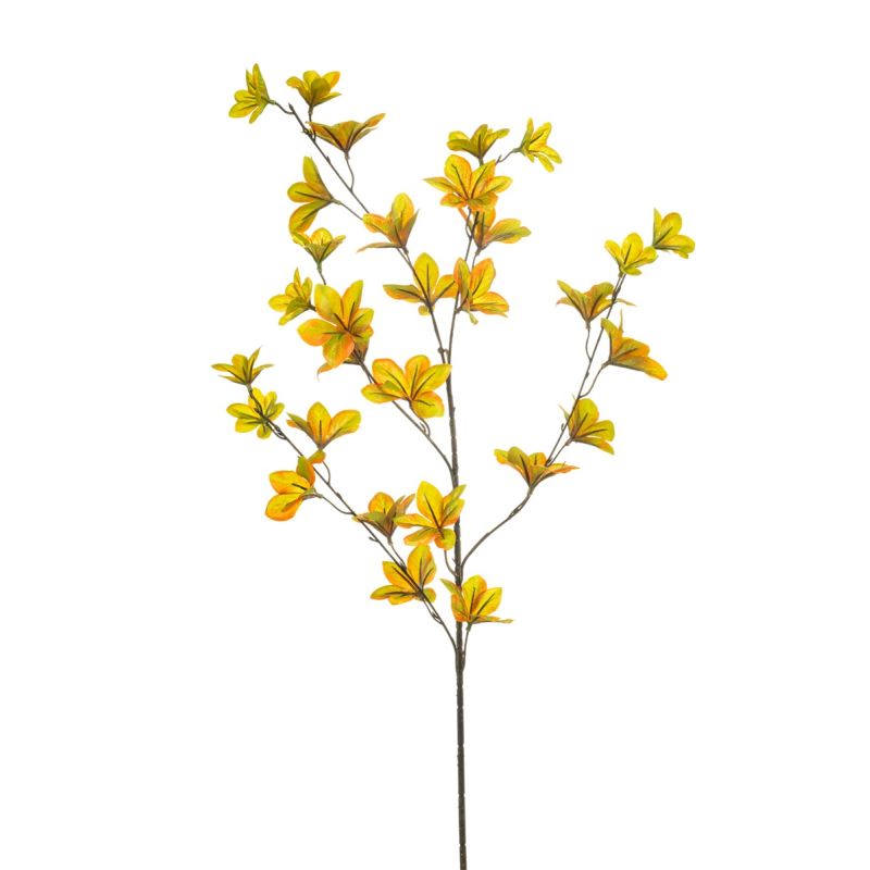 Tropaeolum spray green/orange 85cm