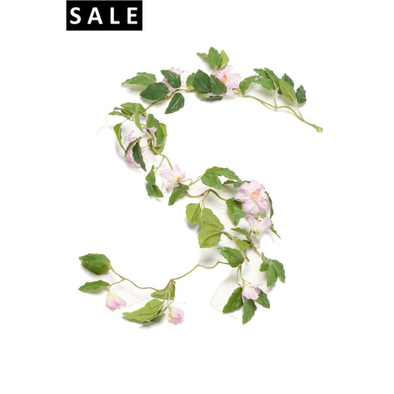 Clematis garland lt purple 150cm