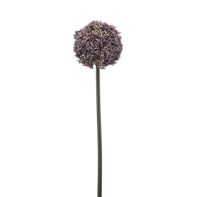 Allium spray lt purple 74cm