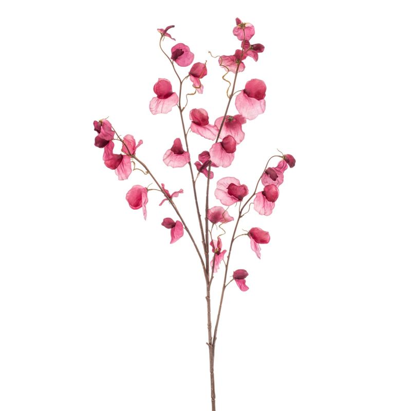 Lathyrus spray x4 fuchsia 110cm