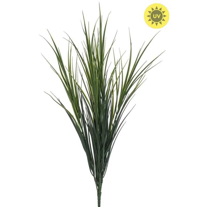 Grass bush UV green 65cm