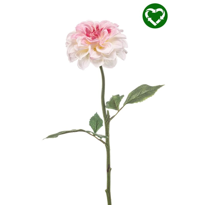 Dahlia spray REC lt pink 57cm