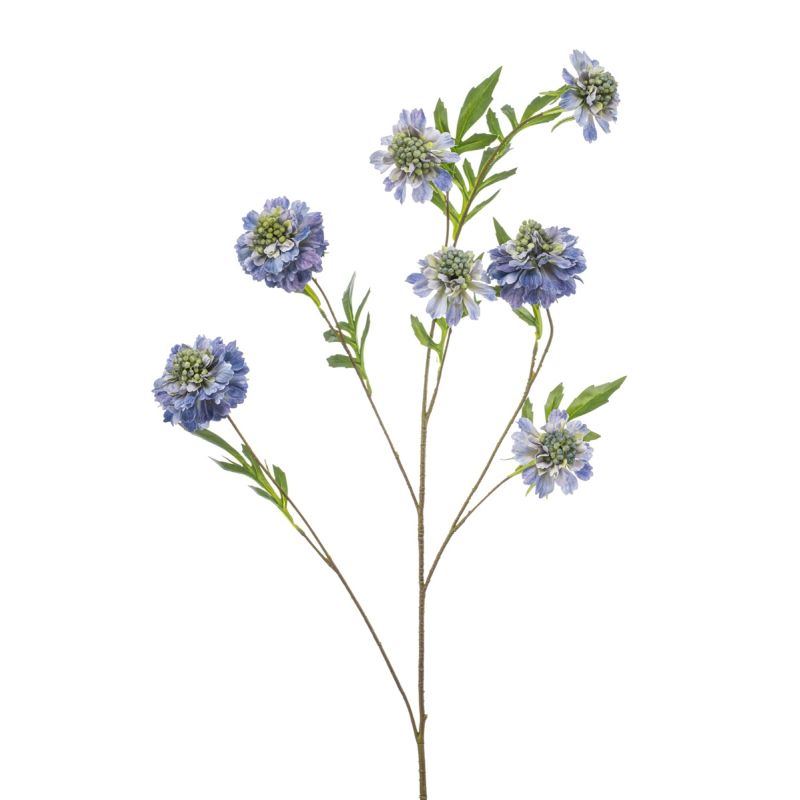 Scabiosa spray blue 113cm