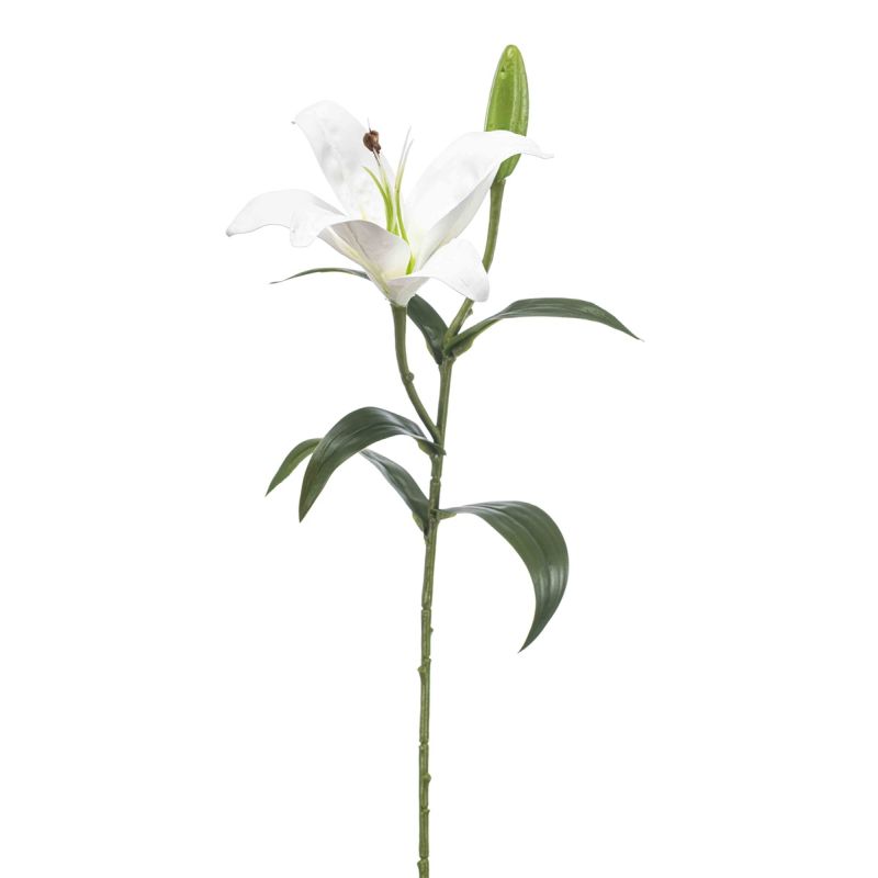 Lily spray white 56cm