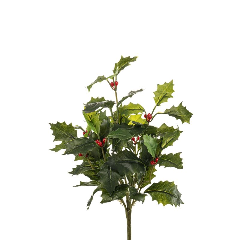 Holly bush green 35cm