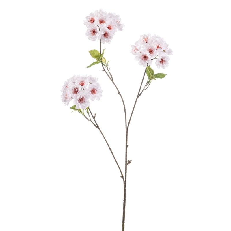Blossom spray white 82cm