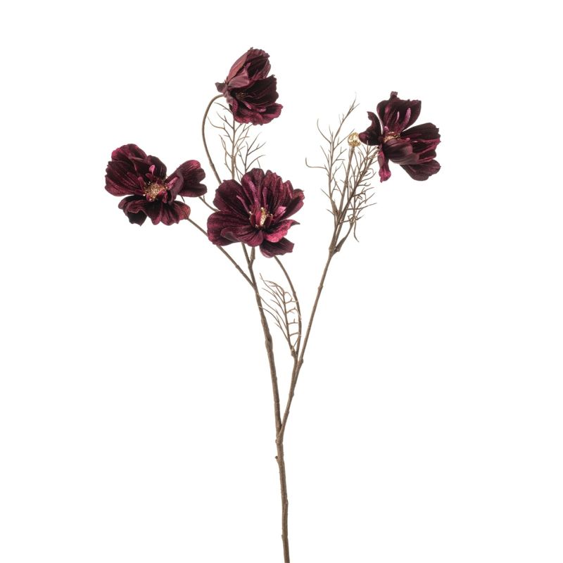 Cosmos velvet spray purple 83cm